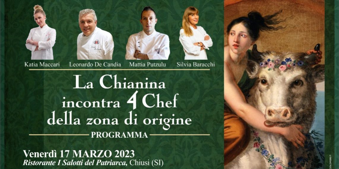 Locandina Generale Chianina In Tavola In Tour 2023